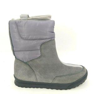 Lands End Winter Snow Commuter Boots Gray 10